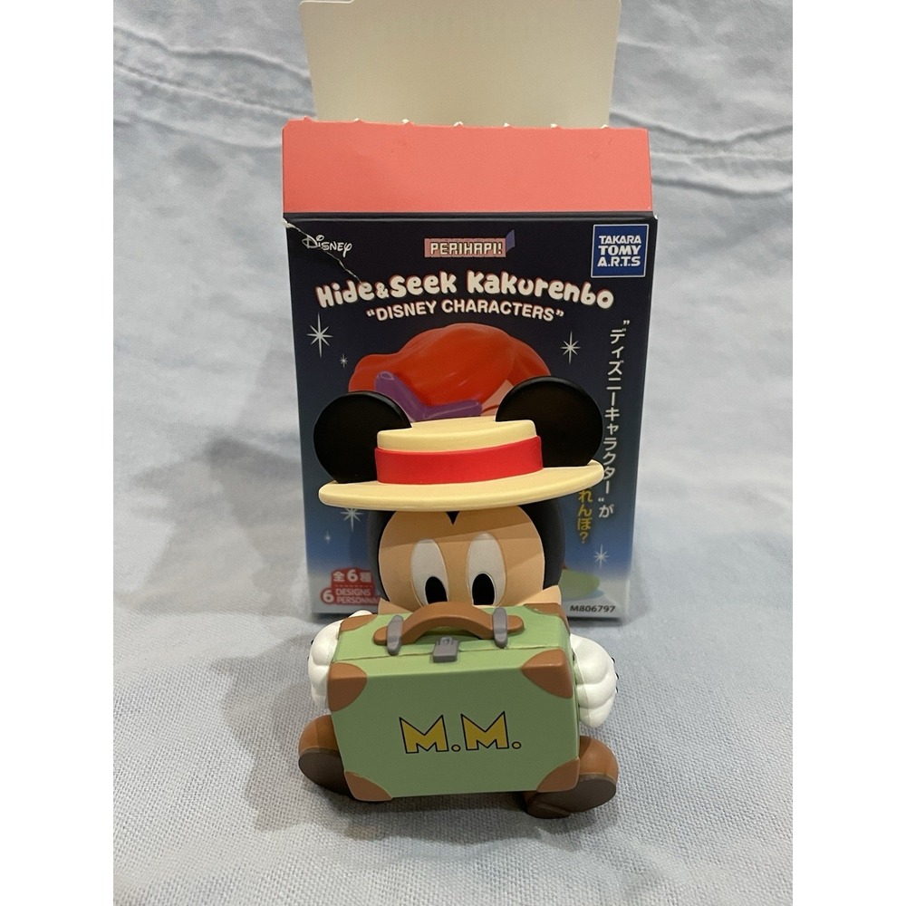 NEW Open Takara Tomy Arts Perihapi Disney Hide & Seek Kakurenbo - Mickey Mouse